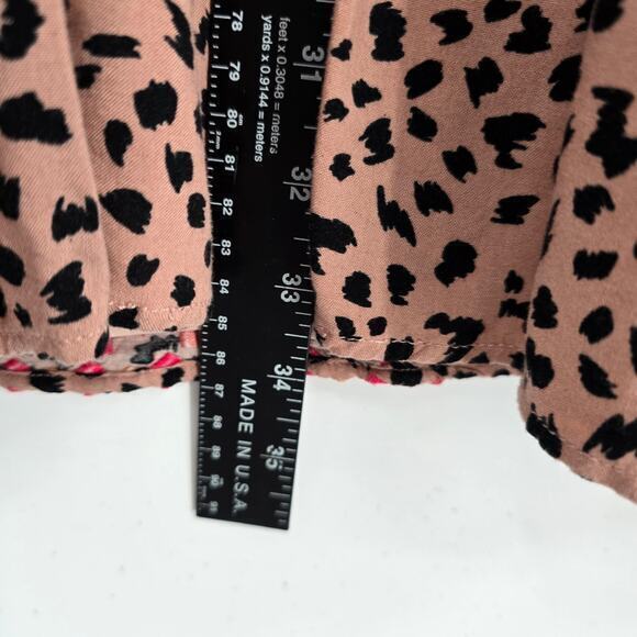 Savanna Jane Women's Boho Peasant Embroidered Detail Spotted Dress Size Large - Picture 12 of 12